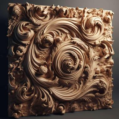 Patterns and decorations stl arri alexa 1 3d model
